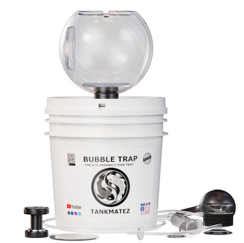 4-6-8" TankMatez Hydraulic Silent Release Bubble Fish Trap